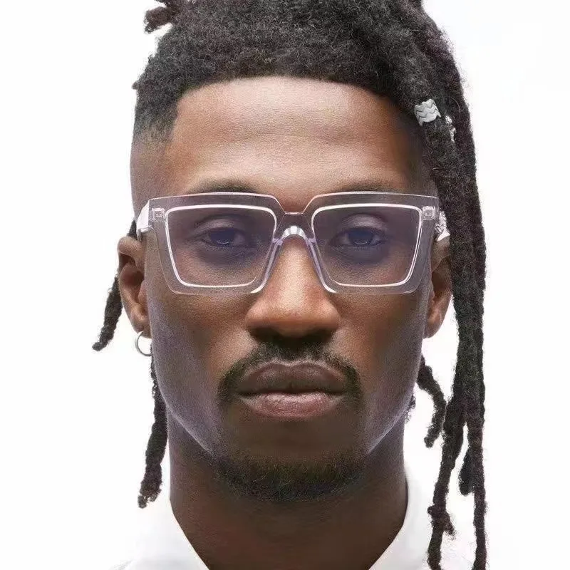 Men Through Sunglasses Men's See Through Frame Sunglasses