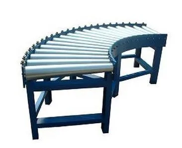 90 Degree Curve Roller Table Conveyor