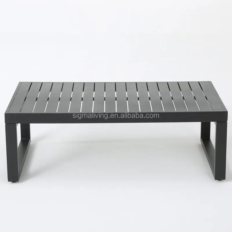 Outdoor furniture sofa set garden metal furniture patio aluminum sofa set with cushion