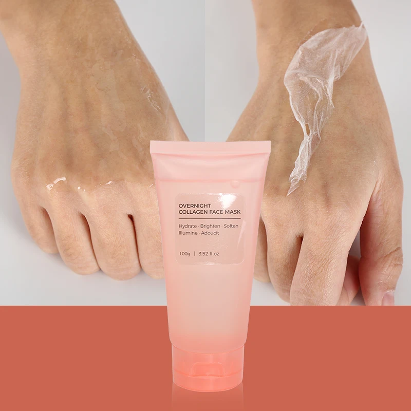 Collagen Overnight Collagen Night Wrapping Peel Off Facial Mask Bio Collagen Overnight Face Mask