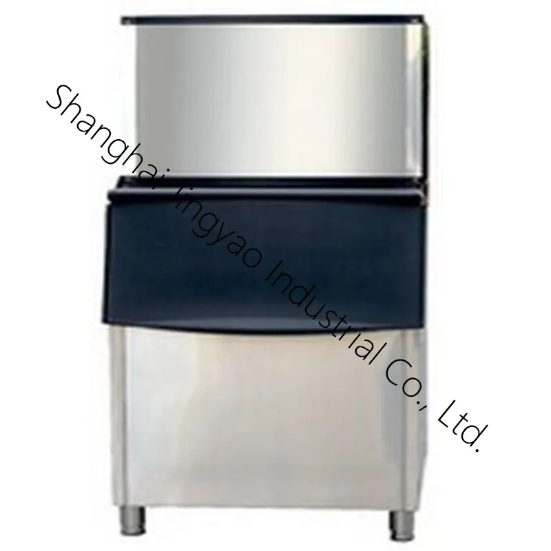 Cocktail Bar Bubble Tea Store Cube Ice Maker 1000kg Ice Cube Making Machine Cube Ice Machines