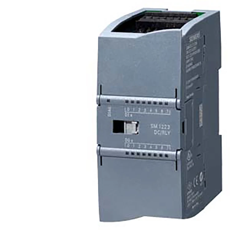 6ES7223-1PH32-0XB0 SIMATIC S7-1200, Digital I/O SM 1223, 8 DI/8 DO, 8 DI 24 V DC, ซิงค์/แหล่ง