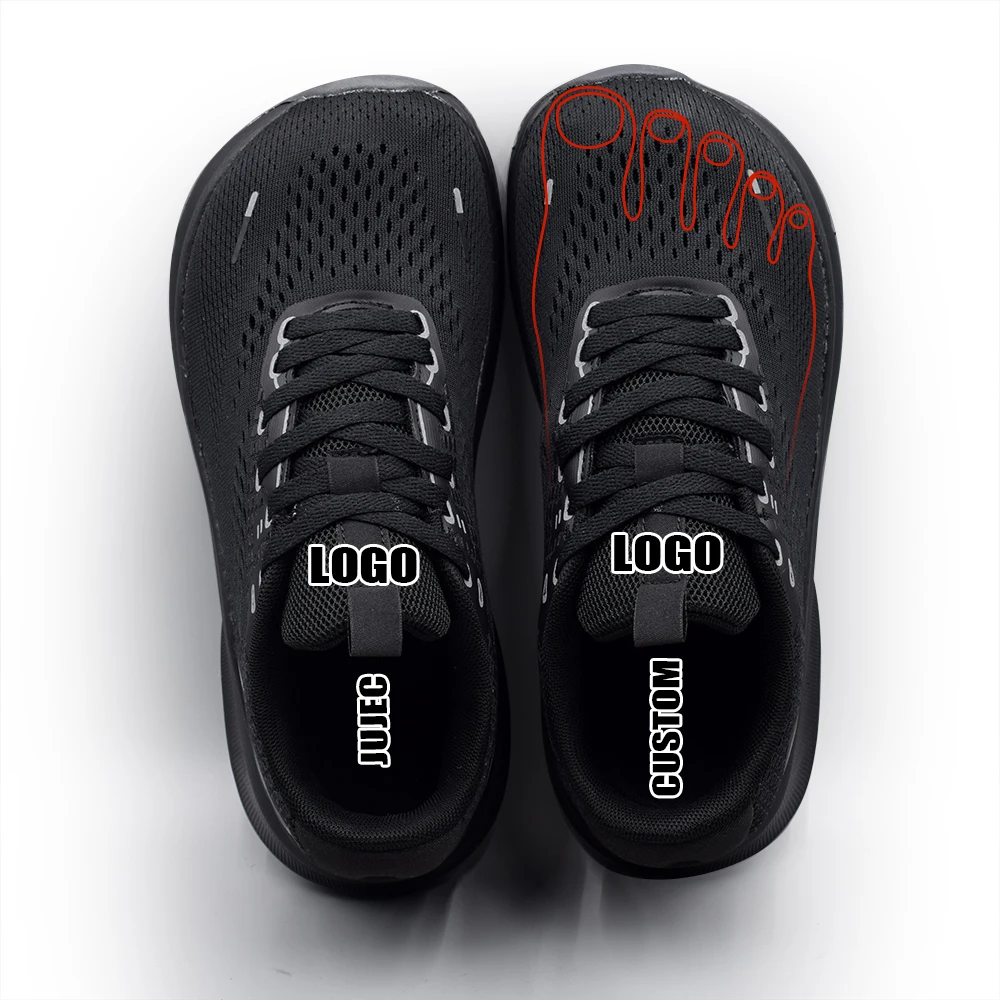 Men Sneakers New Style Breathable Lace up Men Mesh Wide Toe Box Shoes  Fashion Casual No-slip Vulcanize Shoes Men Tenis Masculino