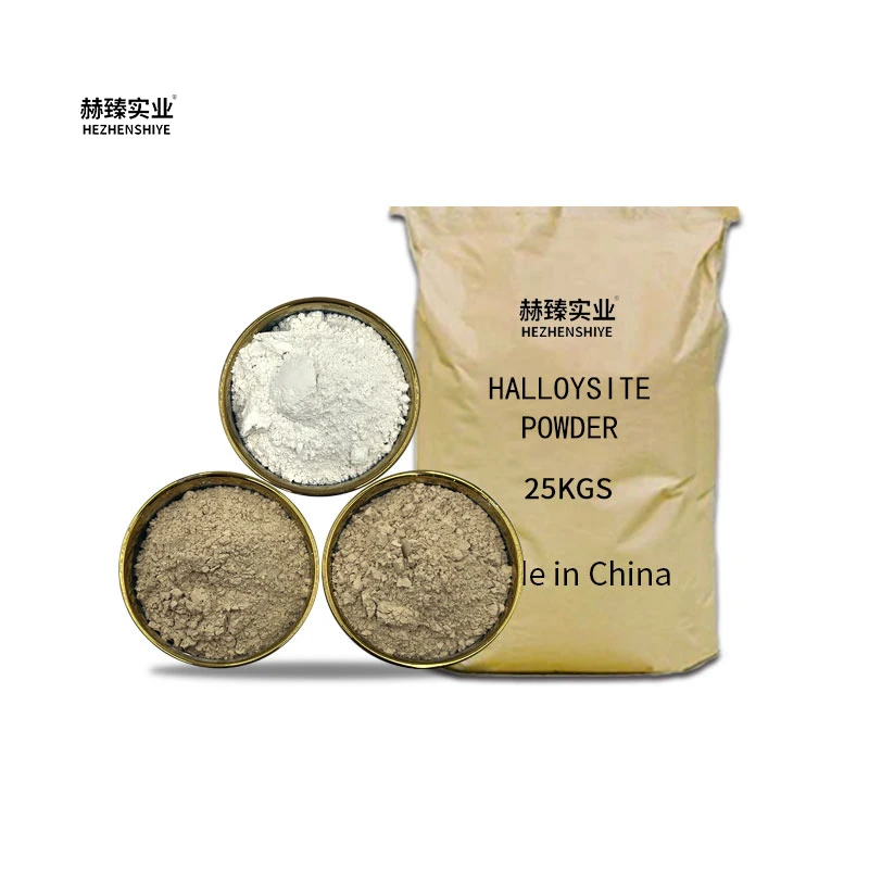 Manufacturer Supply 6000 Mesh Halloysite Nano Powder White Calcined Kaolin Clay for Ceramic Applications