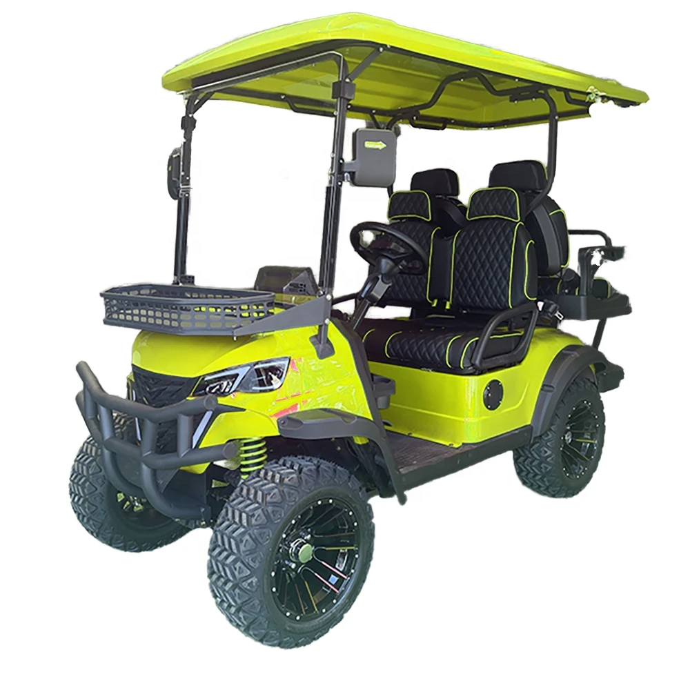 New In 2025 Factory Super Power Parison off-road luxury golf carts Electric motor Hotel Outdoor Golf cart 2025SDZX12PTPR198