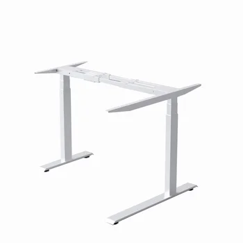 Modern Design L Shaped Corner Electric Lifting Computer Desk Height ...
