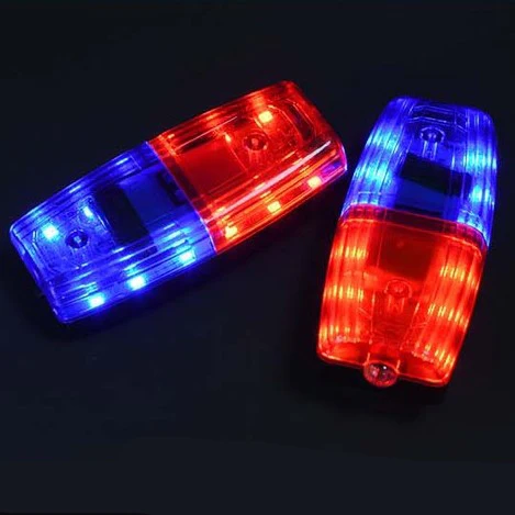 Police Warning Strobe Shoulder Lights,Rechargable Safety LED Flashing Security Clip Lamp With Flashlight For Outdoor Rescue,Traffic Guidance,Police Patrols,Cycling,Night Run,Costume Role Playing