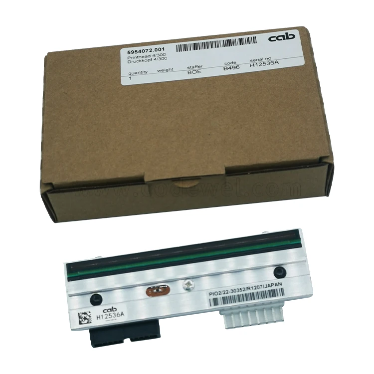 适用于 CAB A4+ 203DPI 300DPI 打印机的优质兼容型热敏打印头