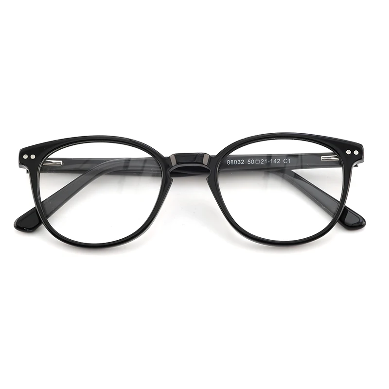 New Round Not Breakable Combination Acetate Eyewear Glasses Frame for Girls