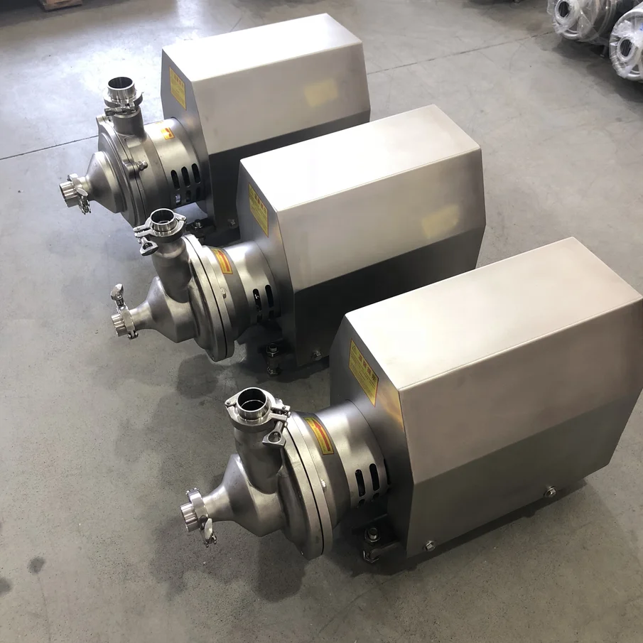 Stainless Steel CIP Self-Priming Position Water Pump