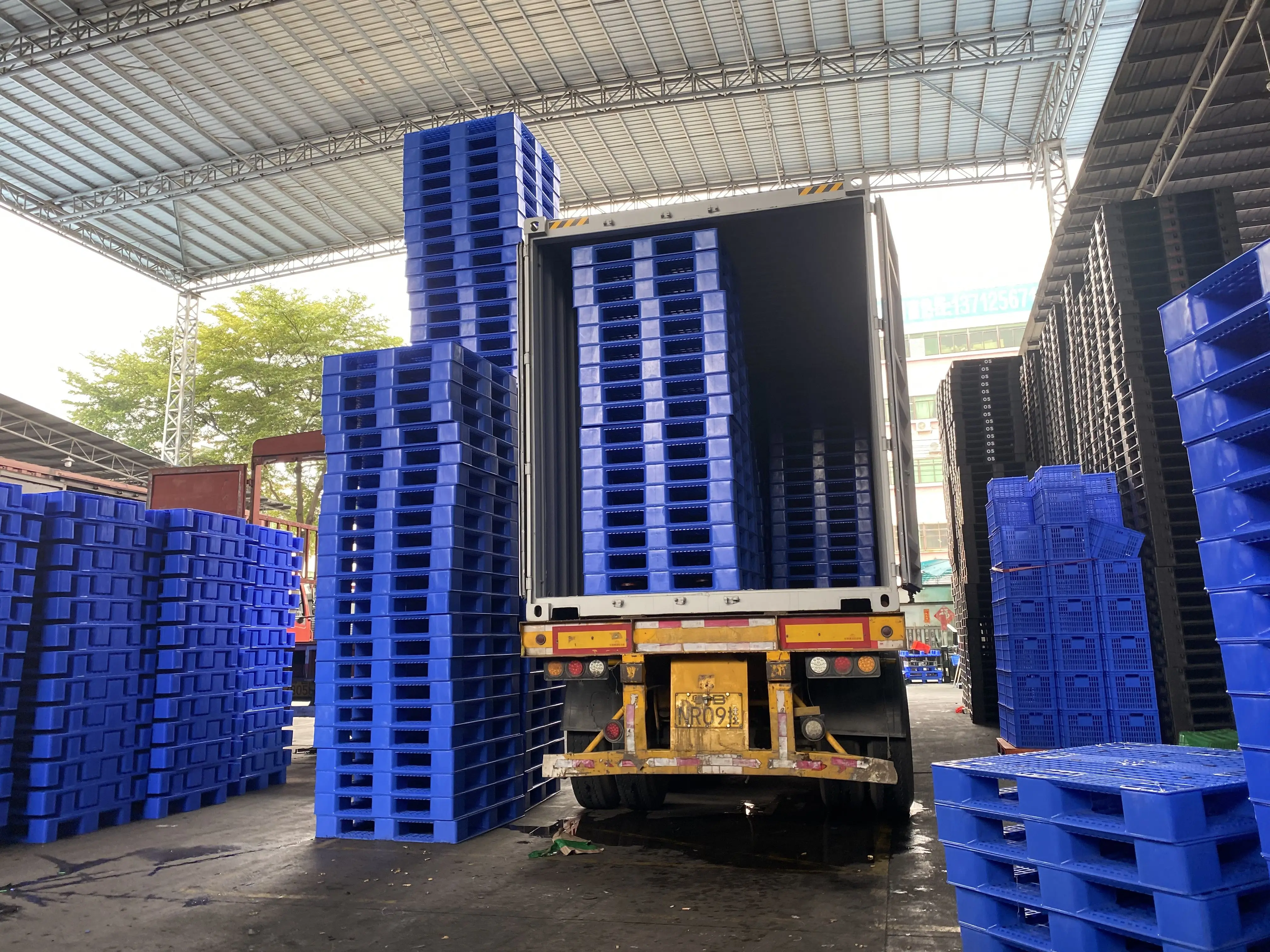 Durable Warehouse Heavy Duty Pallet Hdpe Hygienic Plastic Pallet For