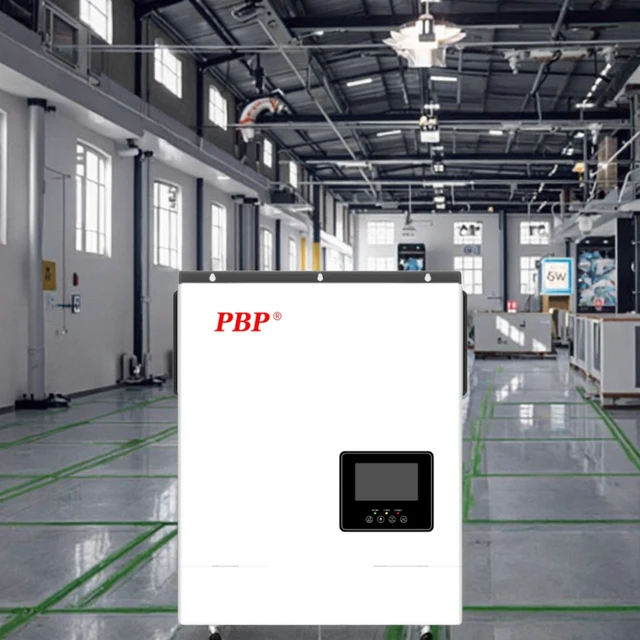 PBP 5KW 6KW 10KW 24v 48v WIFI Remote Inverter Integrated MPPT Dual Output Type High Frequency String Solar System Inverter