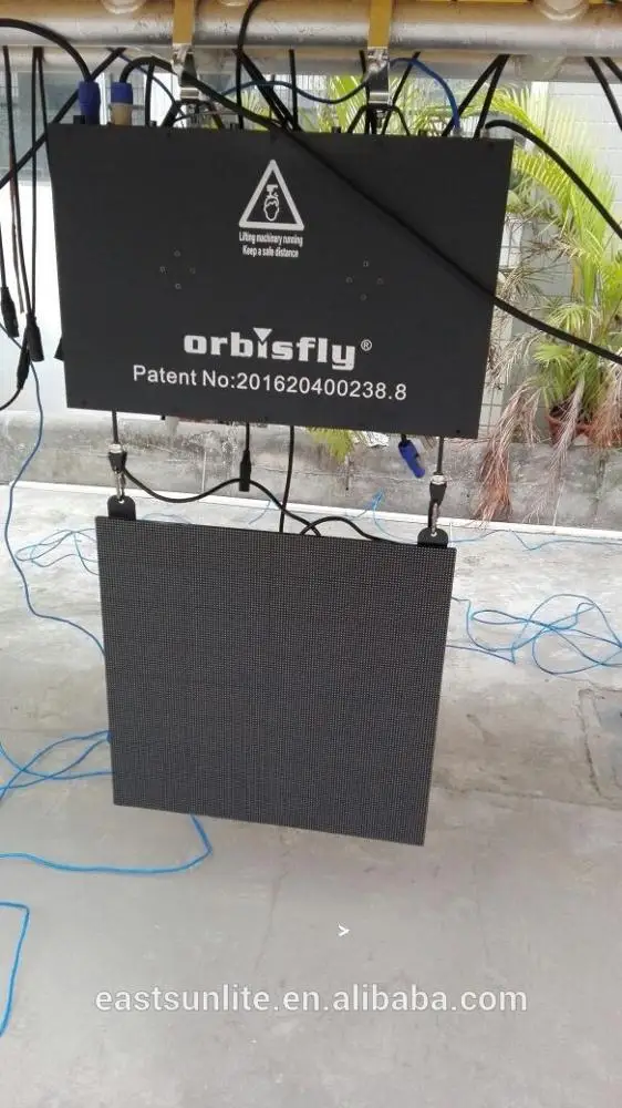 Orbisfly Kinetic Display Dynamic Led Screen Programmable Led Commercial Advertising Display