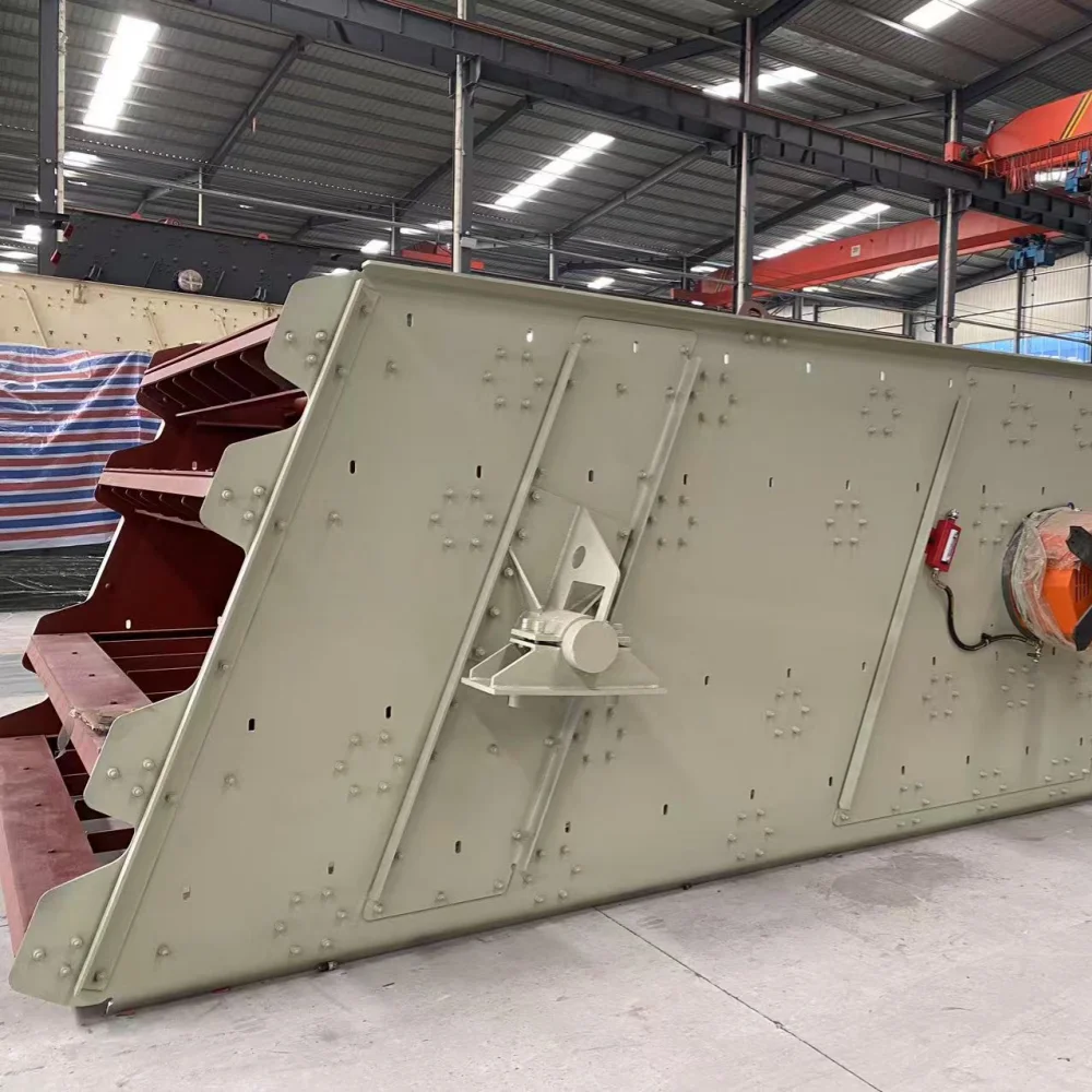New Construction Stone Vibrator Aggregate Circular Vibrating Screen Steel Material Motor Engine Bearing Gear Gearbox Core