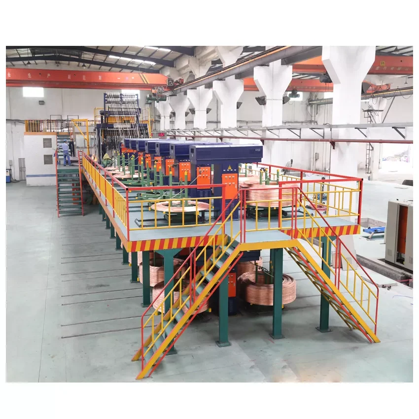 Scrap Copper Rod Melting Furnace and up Drawing Casting System for Casting Machine of Brass Rod Continuous Casting Furnace