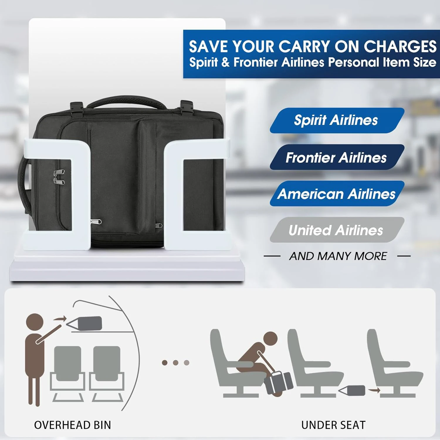 Duffel Bag Personal Bag For Frontier Airlines Duffel Bag Frontier