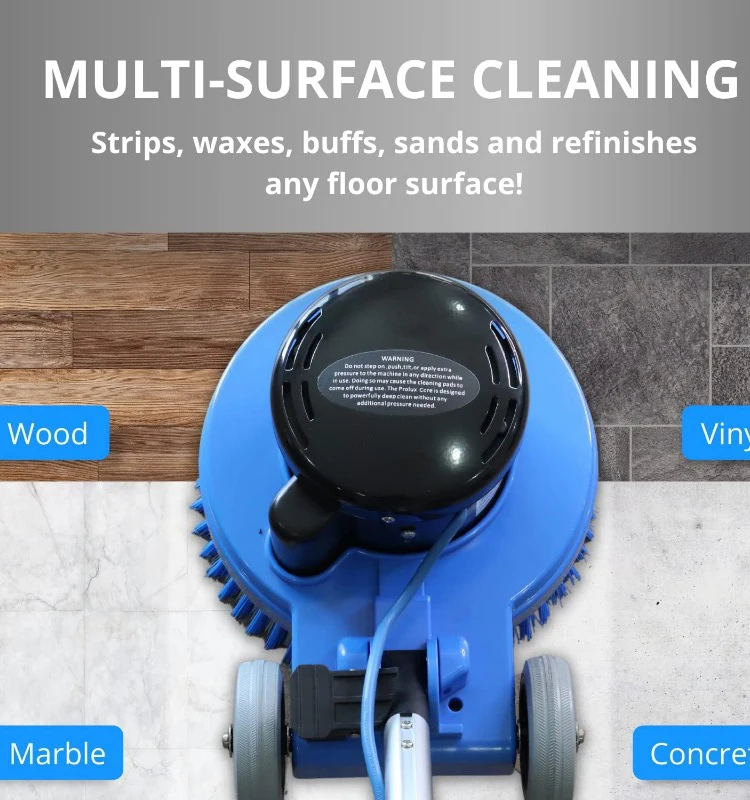 Floor Cleaning Machine Core Heavy Duty Single Pad Commercial Polisher Floor Buffer Machine Scrubber