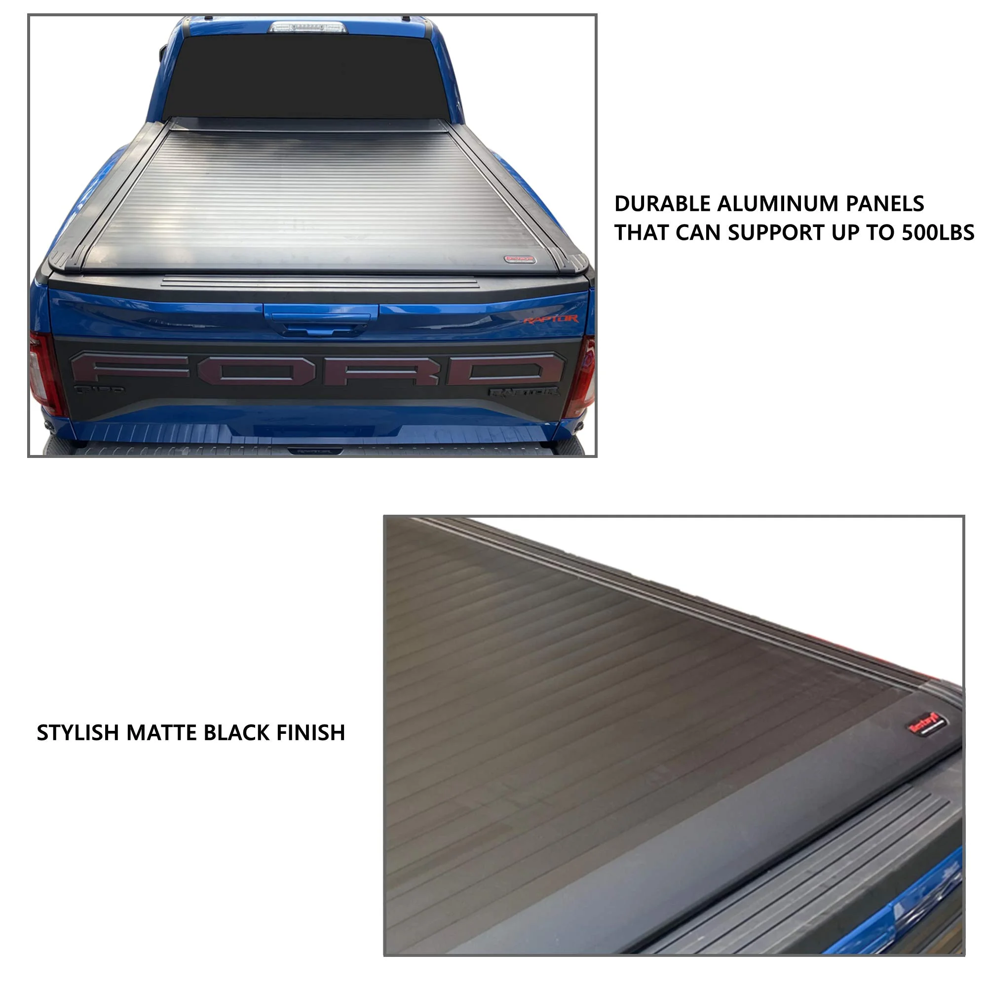 Off-road Accessories Roller Shutter Retractable Truck Bed Lid Tonneau ...