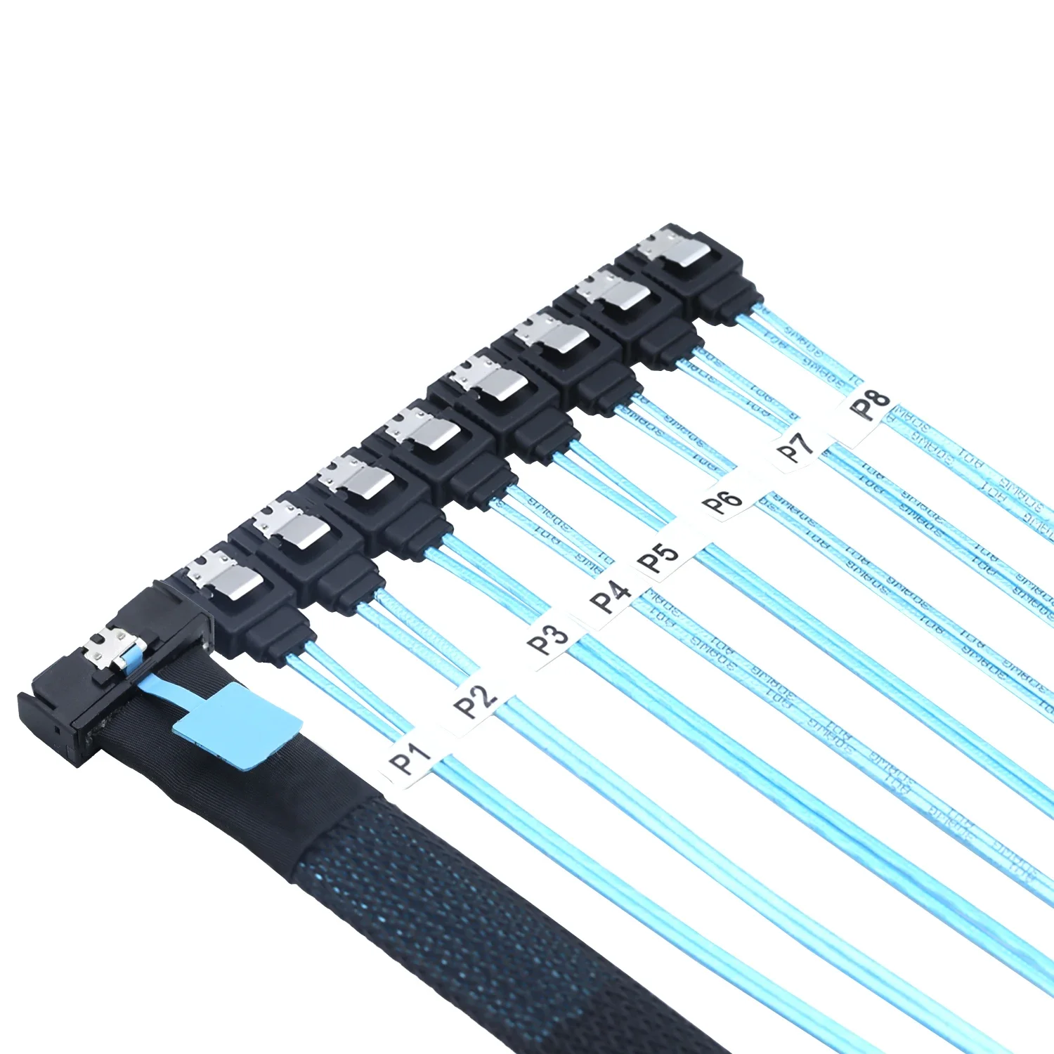 MCIO 74P 8X 8I SAS SFF-8654 8i PCI-E Ultraport Slimline 5.0 to 8X SATA ...