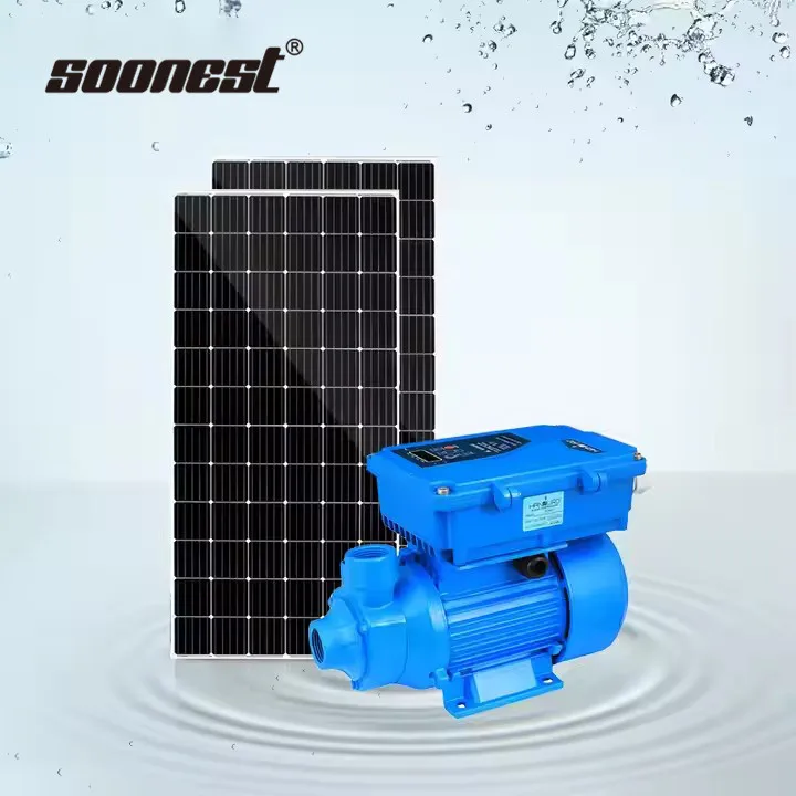 Pompe à eau solaire sans balais, 400W, DC 36V, tête