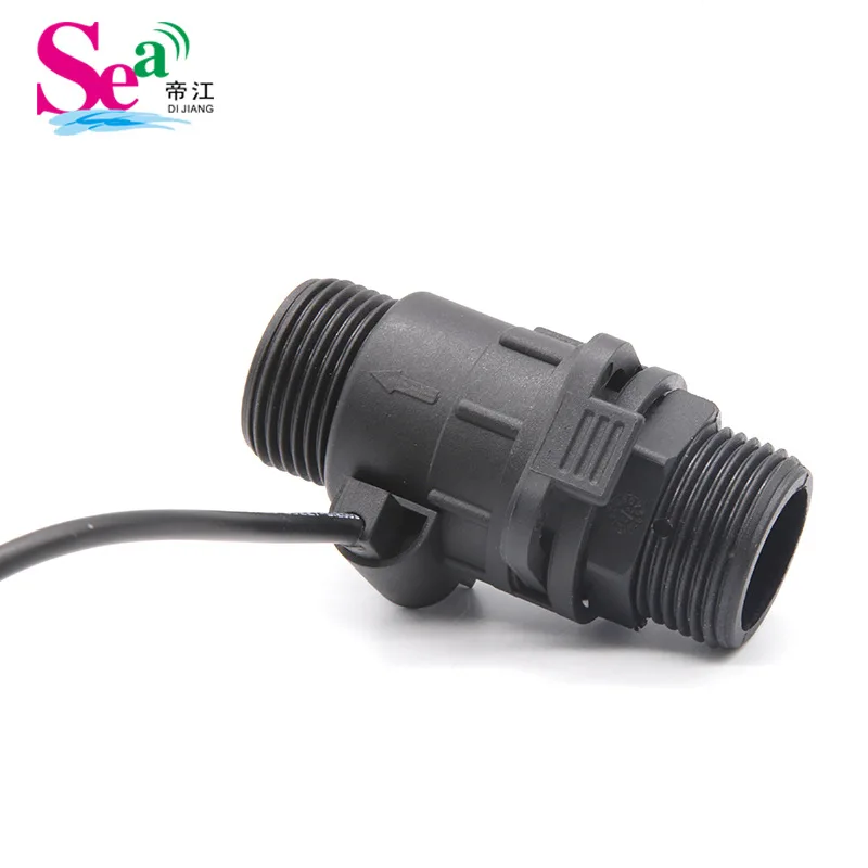 ZJMAZ-25 G1'' Removable Water Sensor 1-50L/min Flow Rate Nylon Inlet Thread Turbine Switch  OEM Supported for Liquid
