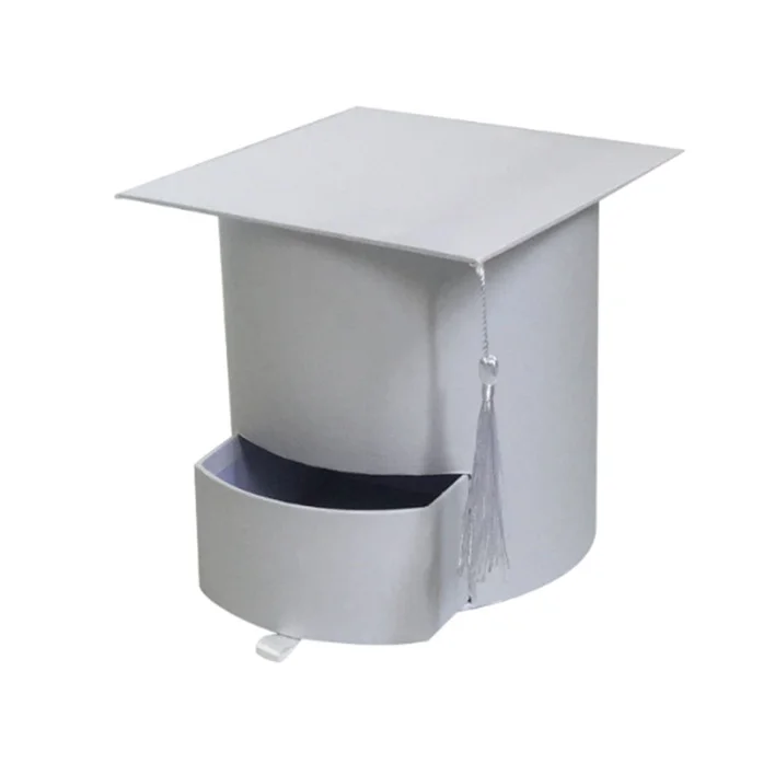 Round Bucket Drawer Box Flower Box Doctor Hat Graduation Flower Box