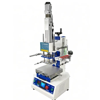 Electric Digital Heavy Duty Big Power Leather Bronzing Wood Golden Heat Foiling Hot Foil Stamping Machine Used for Paper