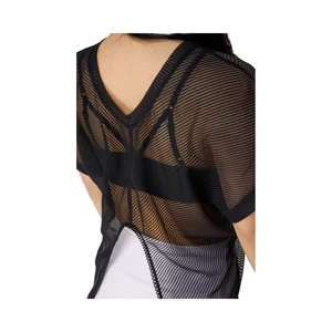 Factory Direct Running Sports Shirt Set Breathable Lightweight Mesh Short Sleeves Lightweight and Comfortable Yoga Tops