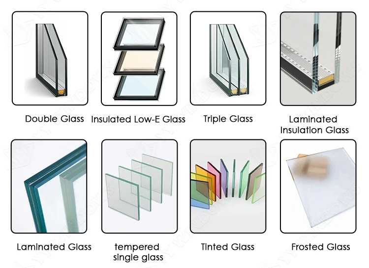 Casements Types Of Aluminium Profile Frame Flush Door Frames System ...