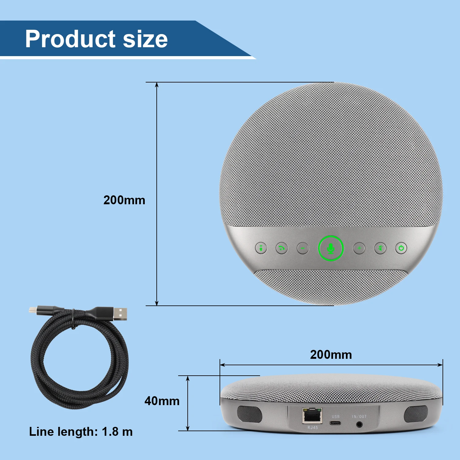 Super September FoMaKoVC500会議スピーカーフォンデイジーチェーン