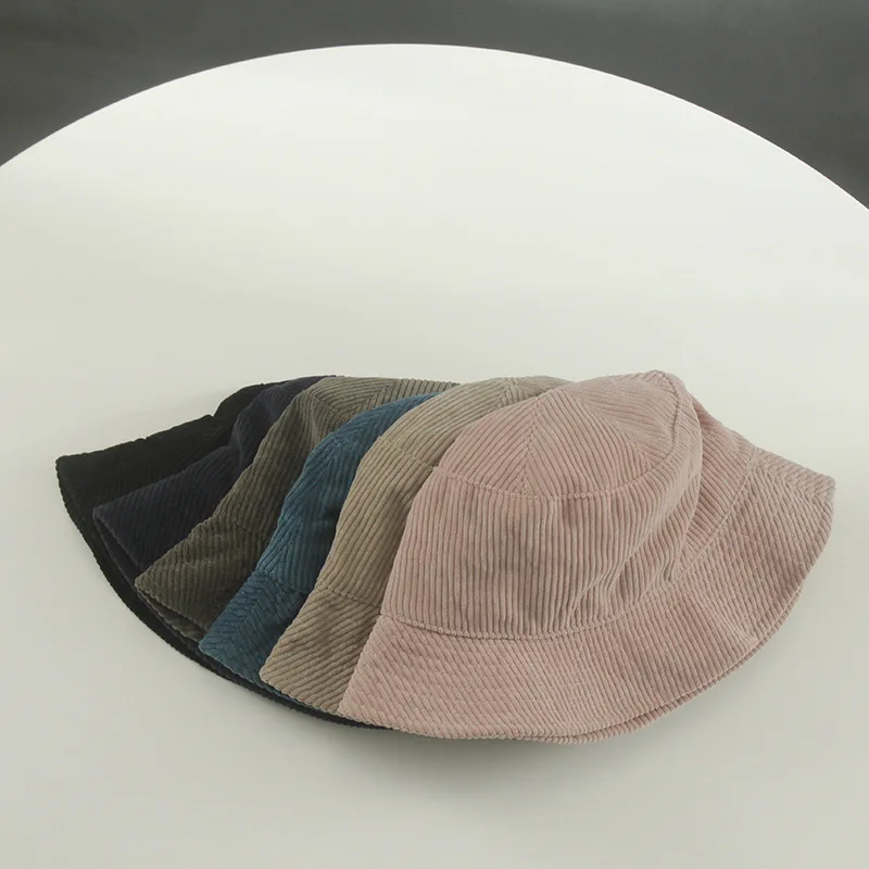 Cappelli Di Secchio Di Velluto A Coste All'ingrosso Versione Coreana Moda  Cappello Invernale Tempo Libero Parasole Cappello Da Pescatore Tinta Unita  - Buy Cappelli Della Benna,Cappello Pescatore,Commercio All'ingrosso Di  Velluto A Coste
