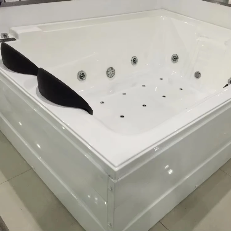 Big Size Portable 2 Person whirlpool Massage Bathtub 190x150