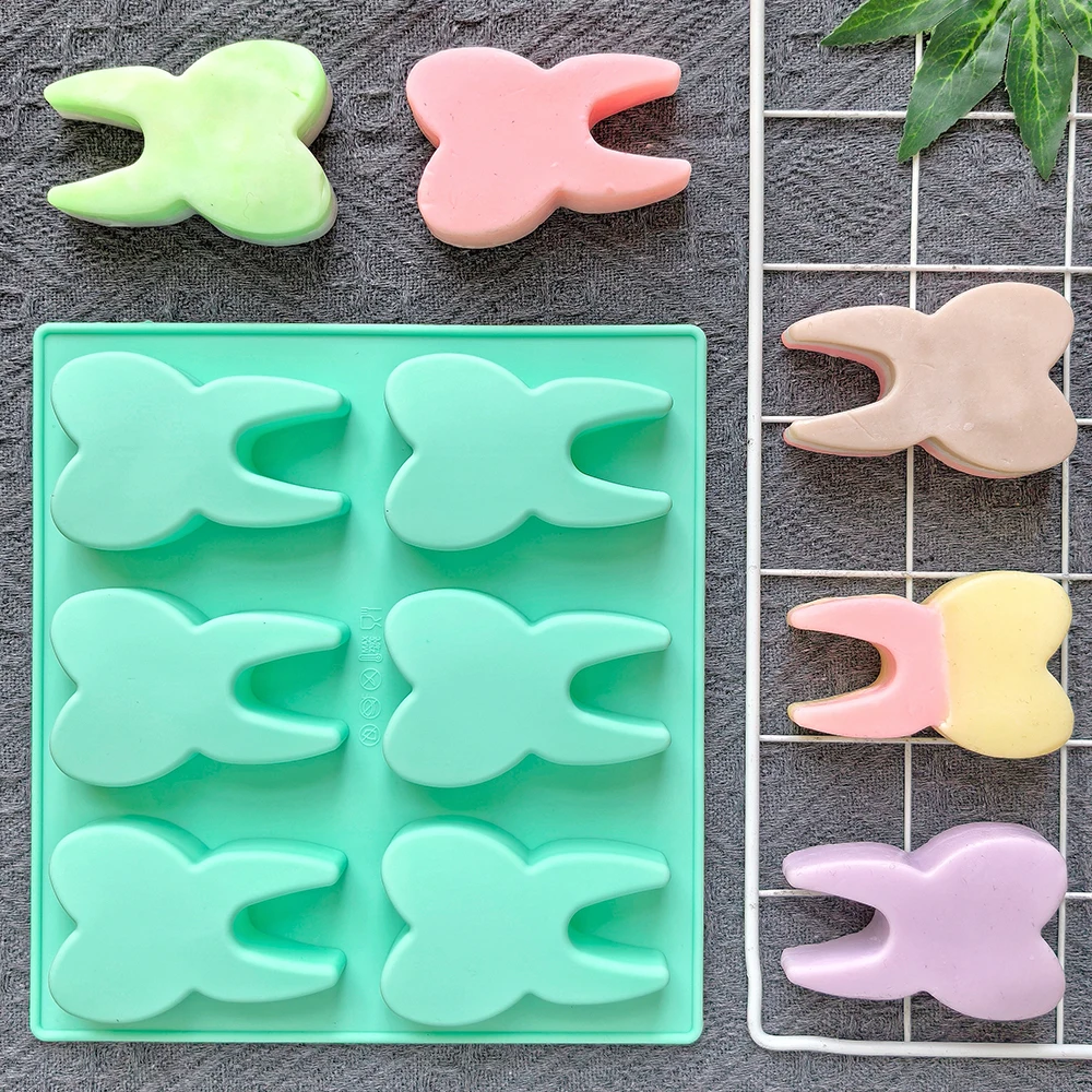 Dubens Lot de 2 moules à gâteaux ronds en silicone pour fondant, gâteaux, bonbons, chocolat, jelly DIY Bakware