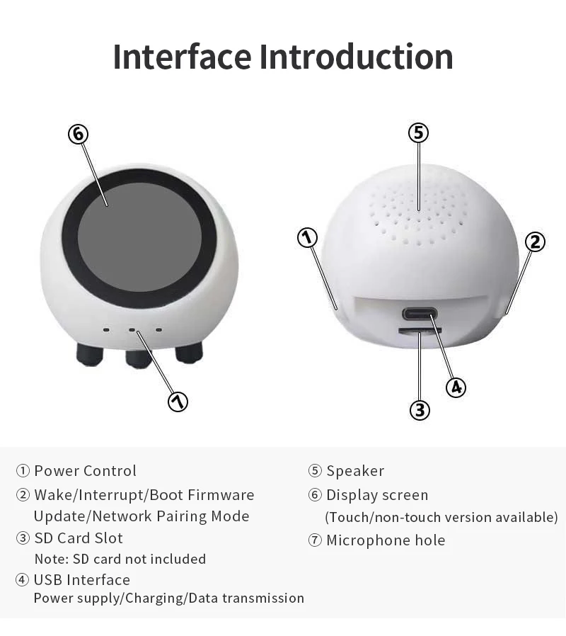 升级小智爱语音聊天机器人DeepSeek英文ESP32-S3开发板N16R8 1.28英寸液晶显示器家庭助理