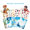 Libros de Pintura por Números con Stickers