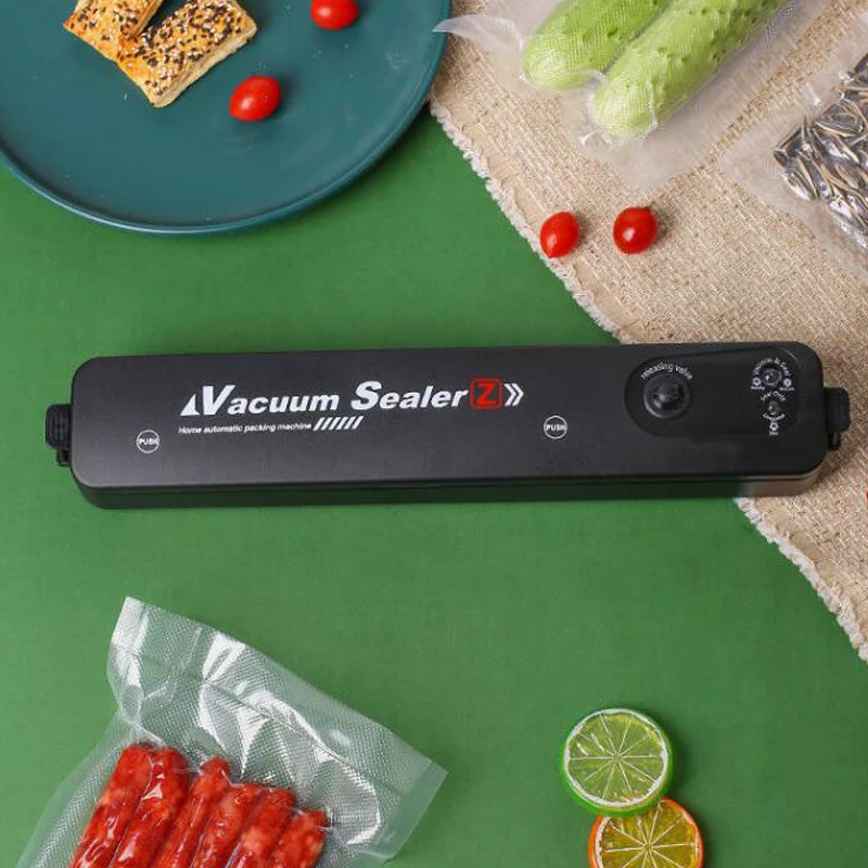 Vacuum Sealer, Food Sealer Machine, Dry and Moist Food Modes, Quick Sealing,  60Kpa Vacuum Sealer w/10Pcs Vacuum Seal Bags 