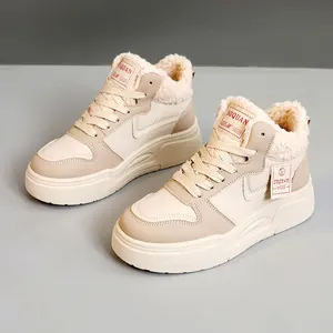 K2705 Women's Sporty Style Lightweight Sneakers Anti-Slip Comfortable Shoes for Winter