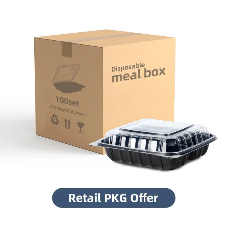 Yangrui Yr9 37oz Meal Prep Food Storage Containers Microwave Freezer