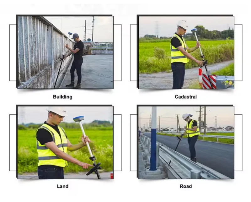 CHC 1408 channels GNSS RTK i73 GPS Receiver with Best-in-class Signal Tracking