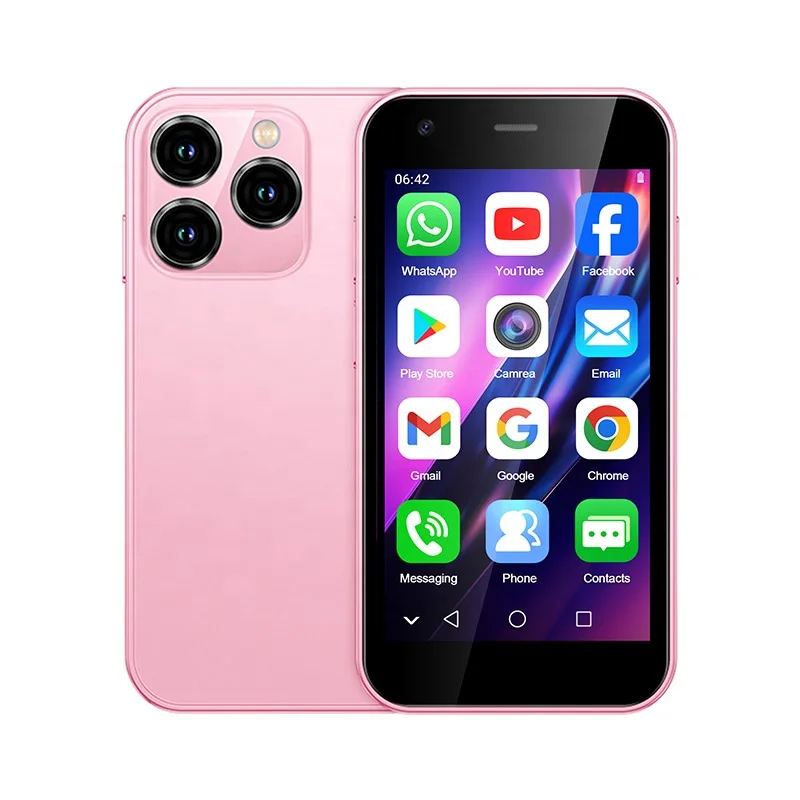 SOYES XS15 Small Smartphone 3 Inch IPS Display Screen 2GB RAM 16GB ROM 3G Celular Android Cheap Mini Smart Phone