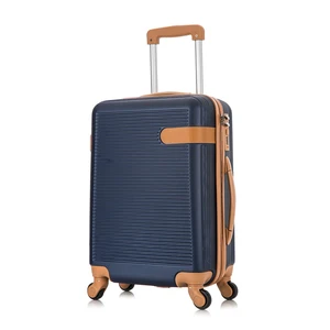 Wholesale Custom Design Abs Hand Cabin Luggage Travel Bag Hard Trolley Vintage Suitcase