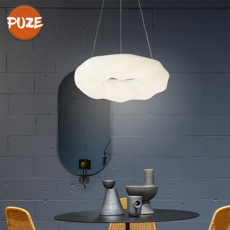 Factory Direct Sale Shapes Simple Style Ring Pendant Light Room Living Room Bedroom Modern Decoration Led Fancy Chandelier