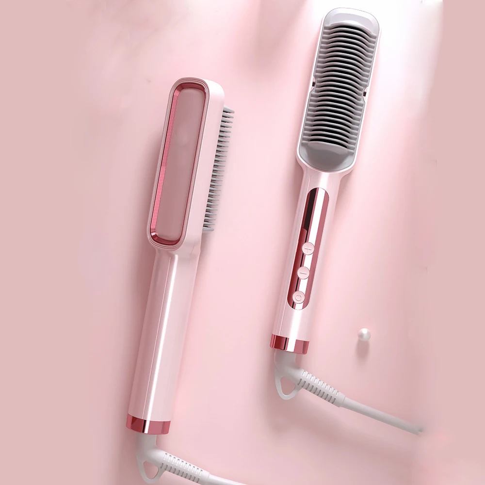 hair straightener brush