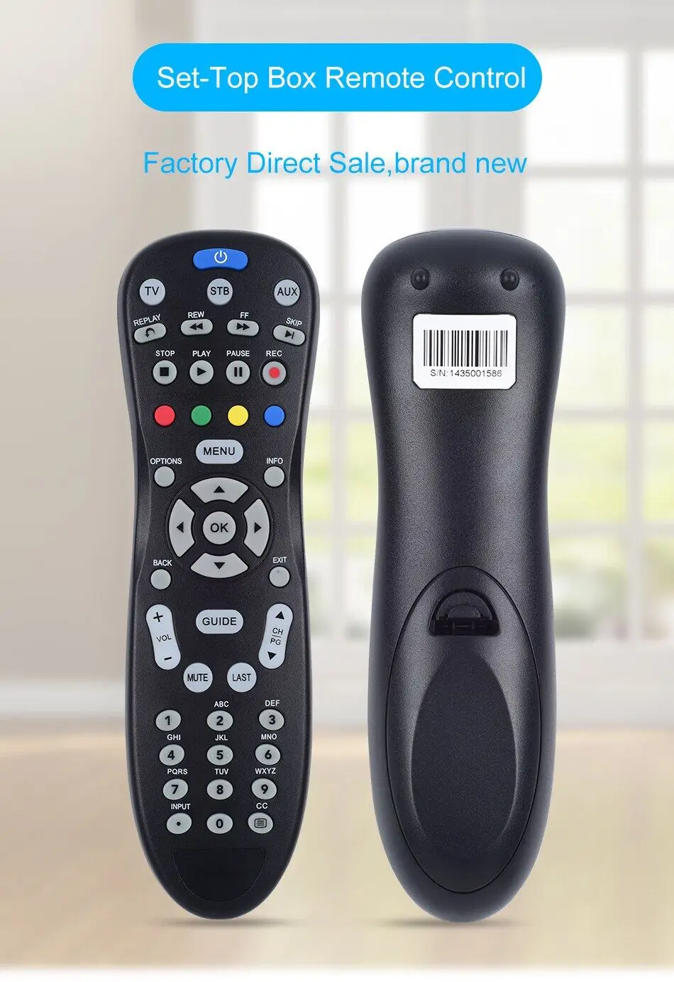 For Entone Rc45pt2 Set Top Box Control Remoto Universal Buy Remote