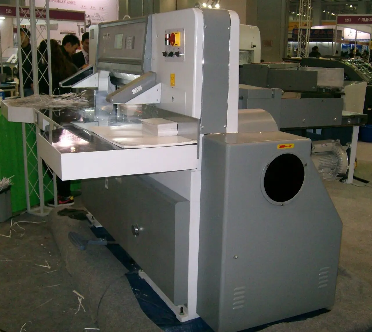 Portable PRY-QZX-1150M Guillotine Paper Cutting Machine - 1150mm