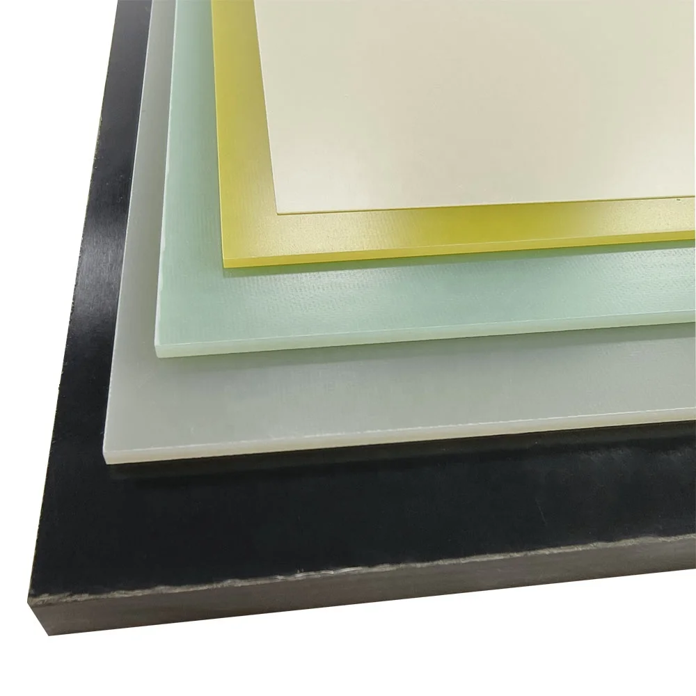 Yellow Epoxy Fiberglass Insulation Sheet 1.5mm 2mm FR4 G10 Fiber Glass Board