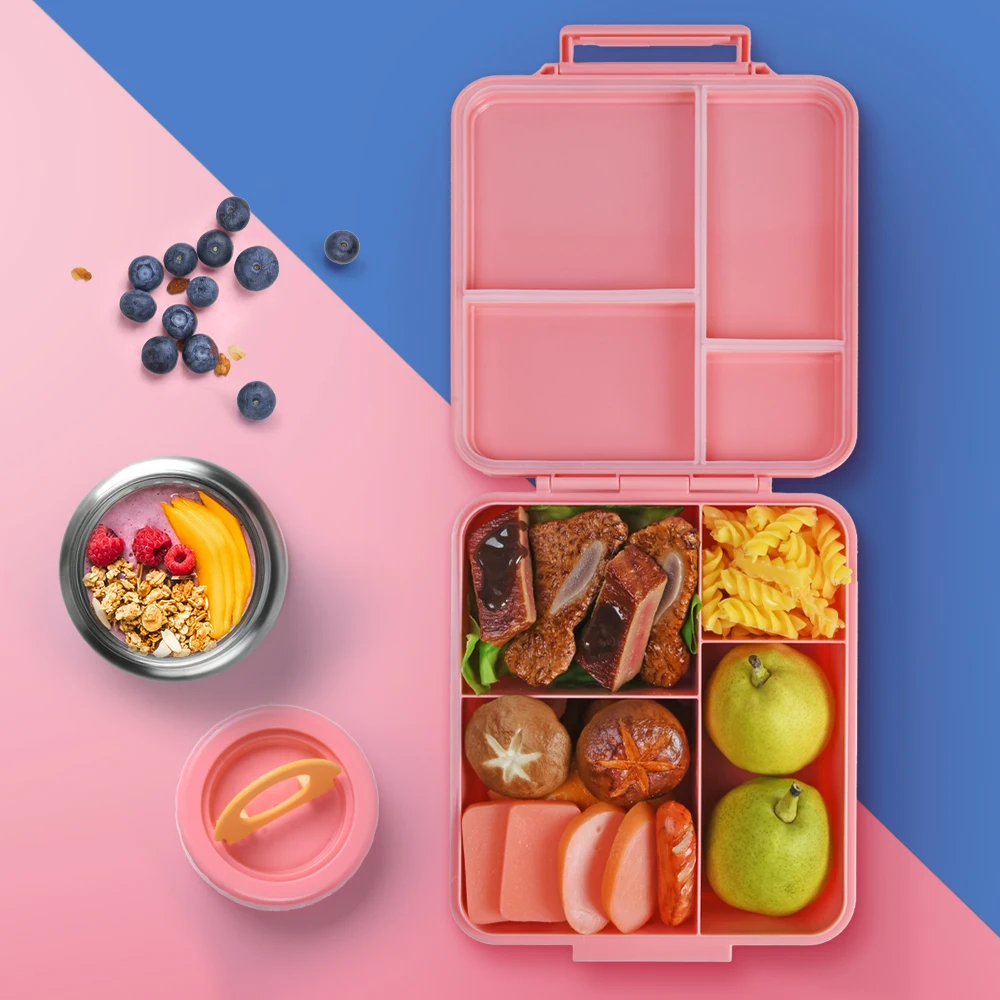  AOHEA Kids Bento Boxes Lunch Box for School, Leak