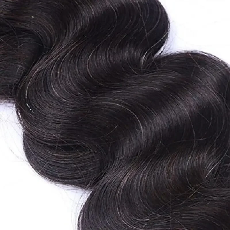 30 Zoll langes, gewelltes Tape in Echthaar-Extensions-Set aus brasilianischem Remy-Haar, Skin Weft-Haar, Klebeband auf dem Haar, 40 Stück, 100 g, Naturschwarz_voghion.com