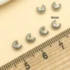 4mm Platinum Plated