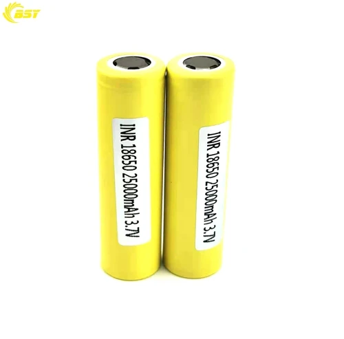 Cylindrical Battery 18650 3.7v 2500mah HE4  Li-ion Rechargeable Battery Cell